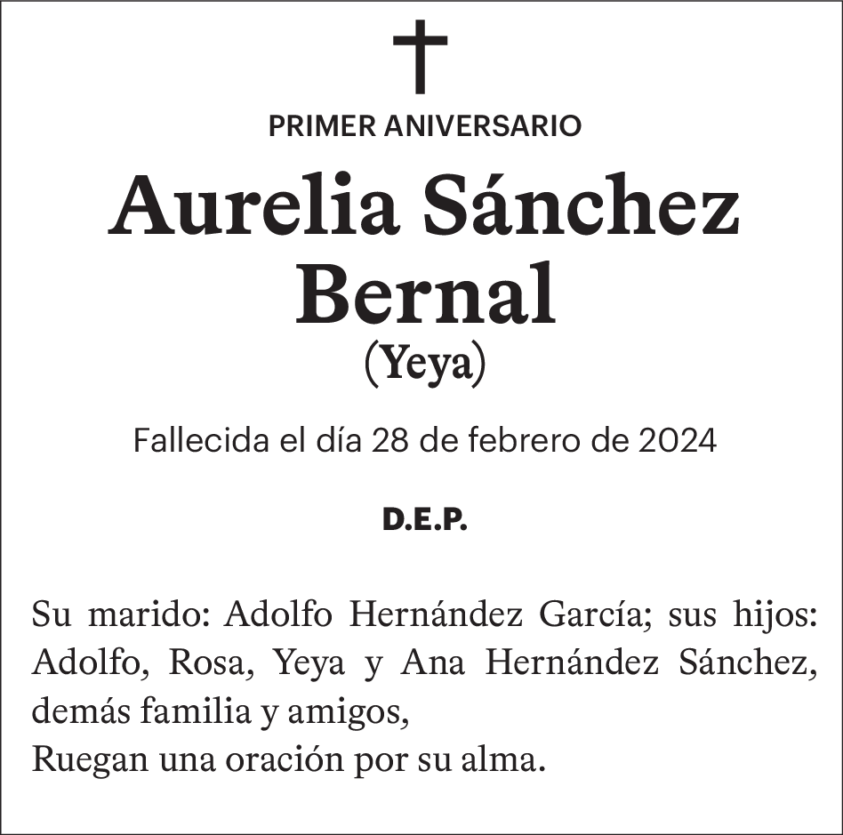 Aurelia Sánchez Bernal