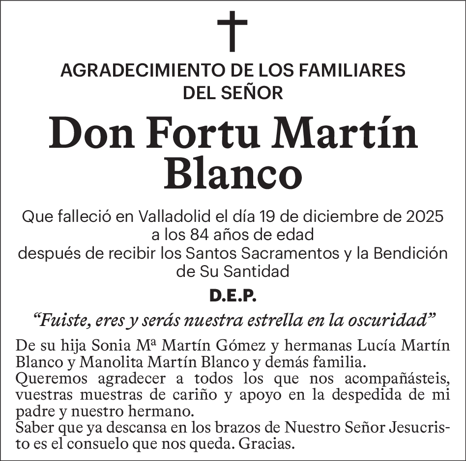 Don Fortu Martín Blanco